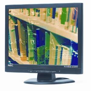 NEC AccuSync 5V Bk 15 LCD Monitor (Black) Electronics