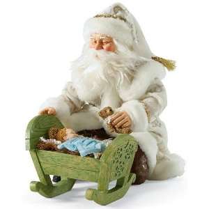   Possible Dreams *The Newborn King* Santa & Baby Jesus 