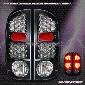 Dodge Ram Led Tail Lights JDM Black LED Taillights 2001 2002 2003 2004 
