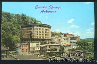 Basin Park Hotel Eureka Springs Arkansas Postcard  