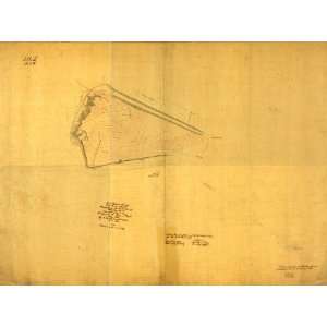  1863 Civil War map Alexandria, Virginia