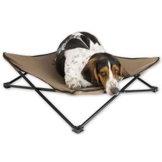 BREEZY BUNK SMALL DOG BED COOL BED TAUPE 655199016044  
