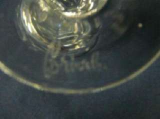 ROYAL BRIERLEY CRYSTAL MARLBOROUGH CORDIAL GLASS  
