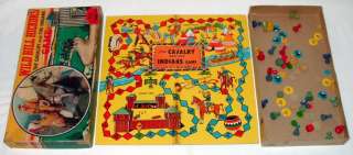   BILL HICKOK BOARD GAME & SCHOOL TABLET w KELLOGGS PROMO TREASURE MAP