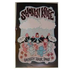  Shonen Knife Poster Gokigen Tour 