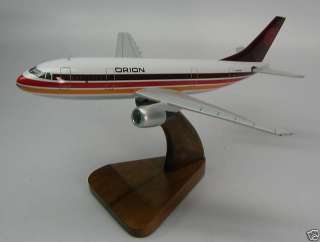 300 Orion Airways A300 Airplane Wood Model Free Ship  