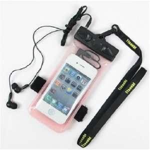   nano micro classic  case with neck and arm strap water proof *PINK