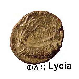   , Lycia. PROW and STERN of GALLEY. Battering RAM. 