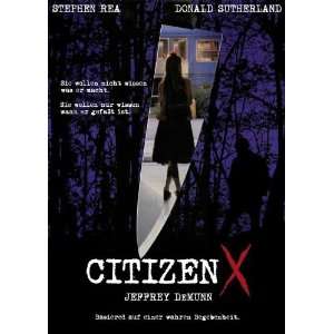  Citizen X (1995) 27 x 40 Movie Poster German Style B