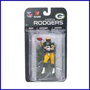 Aaron Rodgers   Green Bay Packers NFL 3 Inch Series 7 McFarlane  