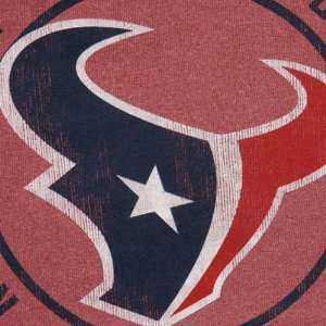   Houston Texans Red Vintage Stadium Wear II T Shirt