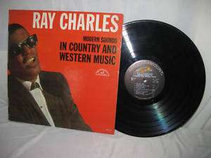Ray Charles Country and Western Music LP Album MONO  
