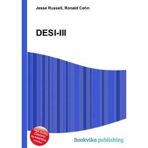 DESI III Ronald Cohn Jesse Russell  Books