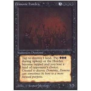    Magic the Gathering   Demonic Hordes   Unlimited Toys & Games