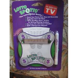    As seen on TV Lotto Spotto Lottery Ticket Reader Toys & Games