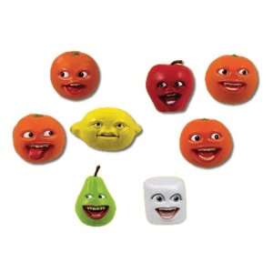  Annoying Orange Miniature Figure Set   All 8 Characters 