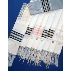    Ariel Tallit  Woven Cotton Polyester Fabric