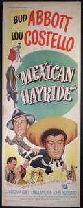 MEXICAN HAYRIDE ABBOTT AND COSTELLO 1948 INS.  
