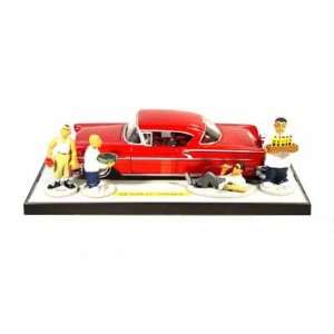    1958 Chevy Impala Homie Rollerz 1/24 Metallic Red Toys & Games