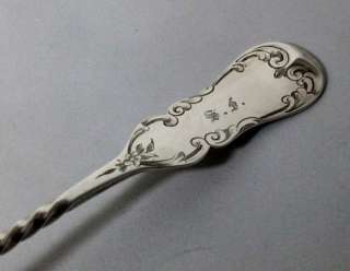 Rare Wendell & Feltman Coin Silver Cracker Spoon 9 1/4  