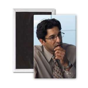  Wasim Akram   3x2 inch Fridge Magnet   large magnetic 