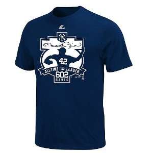   Mariano Rivera 602 Saves Official Logo T Shirt