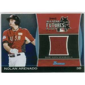 Nolan Arenado 2011 Bowman All Star Futures Game Jersey Serial #102/199