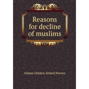  Reasons for decline of muslims Allama Ghulam Ahmed Parwez Books