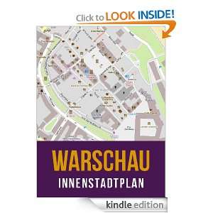 Innenstadtplan Warschau (Srodmiescie) (German Edition) eReaderMaps 