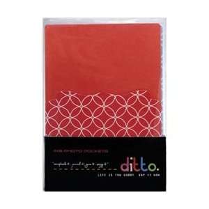 Hampton Art Ditto Envelope/Pocket 4X6 12/Pkg Photo Pockets; 3 Items 