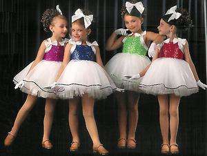SWEETNESS Ballet Tutu Dance Dress Shirley Temple Costume ALL Colors 