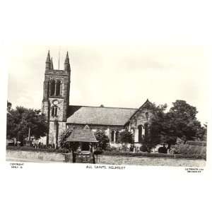  1950s Vintage Postcard All Saints Church Helmsley England 