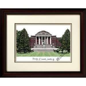 University of Louisville Alma Mater Alma Mater 14x18 Lithograph in 