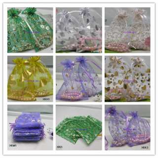 Various Wedding gift favor bag jewelry organza bags candy 