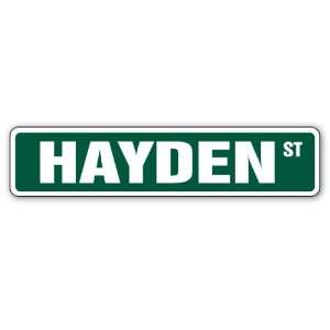 HAYDEN Street Sign Great Gift Idea 100s of names to choose from 