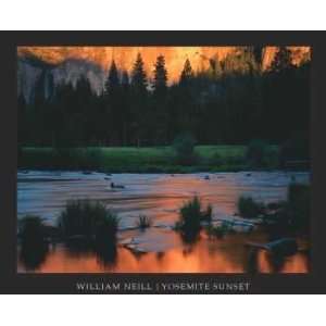  William Neill   Yosemite Sunset