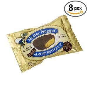 Natural Nectar Nugget Cup, Almond butter, 1.12 Ounce (Pack of 8)
