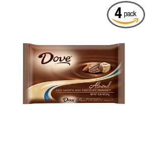 Dove Milk Chocolate Almond Promises, 8.5 Ounce Packages (Pack of 4)