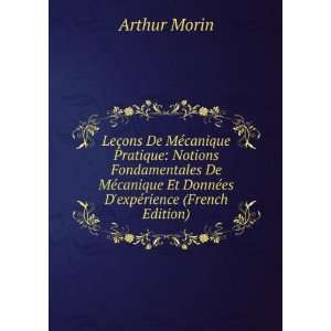  Et DonnÃ©es DexpÃ©rience (French Edition) Arthur Morin Books