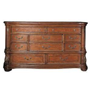  Coronado Furniture Bellagio Dresser, Pecan Finish