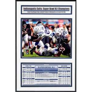  Indianapolis Colts Super Bowl XLI Champions Frame   Joseph 