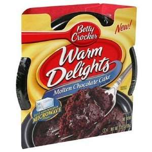 Betty Crocker Warm Delights Molten Chocolate Cake Mix   8 Pack