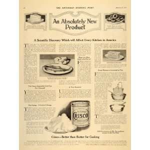  Procter and Gamble Donuts Tin   Original Print Ad