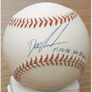  Doc Gooden Signed Ball   Dwight 
