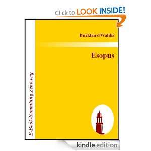 Esopus (German Edition) Burkhard Waldis  Kindle Store