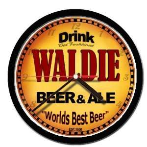  WALDIE beer and ale cerveza wall clock 