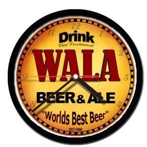  WALA beer and ale cerveza wall clock 