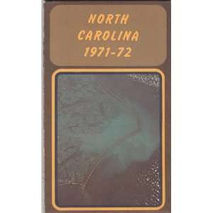  1971 72 North Carolina Official Highway Map (Fold out Map 