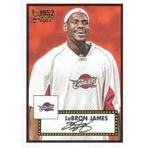 2005 06 Topps 1952 Style LeBron James #111  Sports 