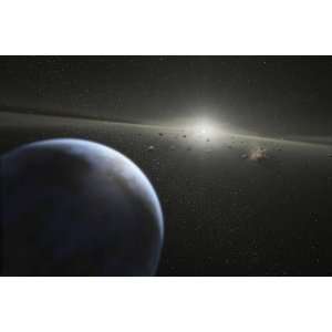  A Massive Asteroid Belt in Orbit Around a Star the Same 